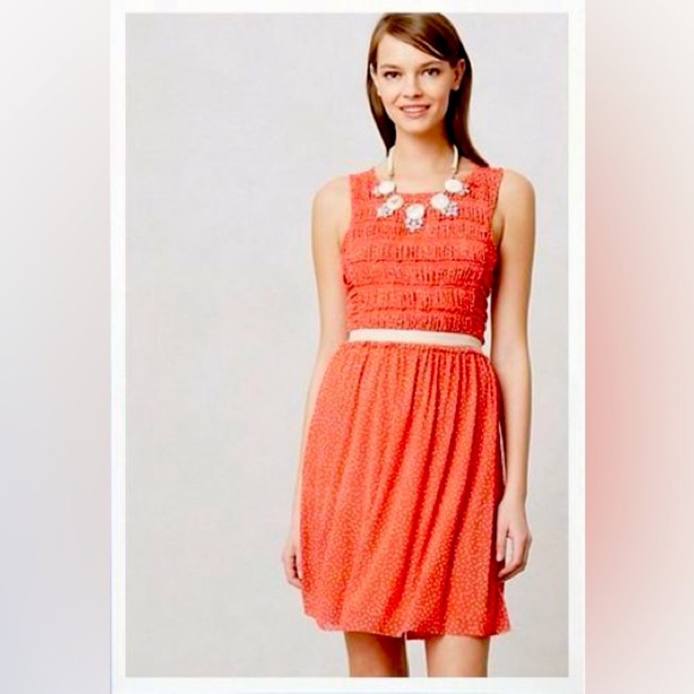 Anthropologie Postmark Swiss dots dress .